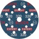 BOSCH EXPERT O780 Folienschleifscheibe, 125 mm, G320 2608902414