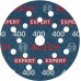 BOSCH EXPERT O780 Folienschleifscheibe, 125 mm, G400 2608902415