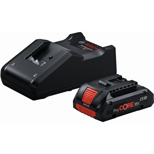 BOSCH ProCORE18V 4.0Ah + GAL 18V-40 PROFESSIONAL Starter set 1600A01U7U