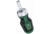 BOSCH Kurzer Ratschenschraubendreher mit 6 Bits 1600A027PK