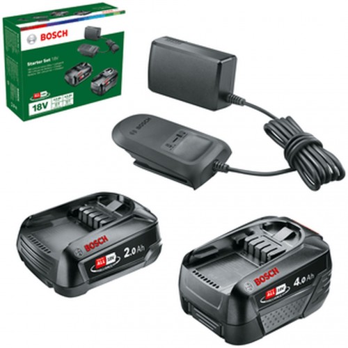 BOSCH Starter Set 18 V Ladegerät und 2× Akku 1600A027U9 BOSCH Starter Set 18 V Ladegerät und 2× Akku 1600A027U9
