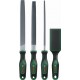 BOSCH Feilen-Set 200 mm / 8" mit Bürste, 4-teilig 1600A034GM