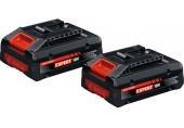 BOSCH EXPERT 2x EXBA18V-40 Akkupack 1600A03738