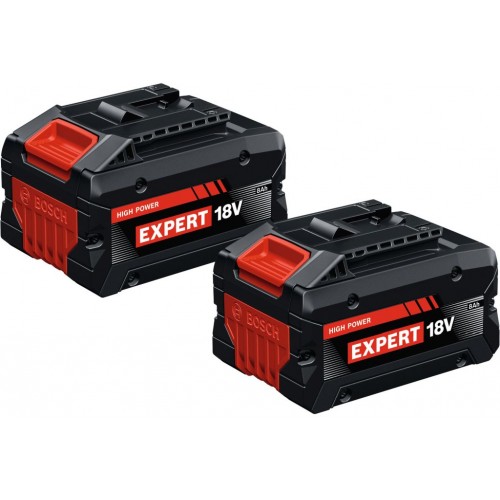 BOSCH EXPERT 2x EXBA18V-80 Akkupack 1600A0373D
