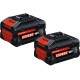 BOSCH EXPERT 2x EXBA18V-80 Akkupack 1600A0373D