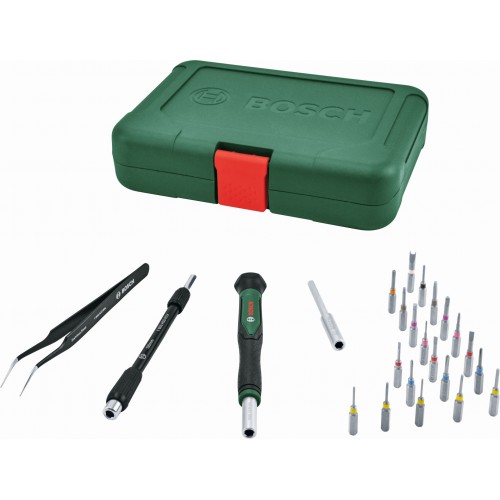 BOSCH Präzisions-Bit-Schraubendreher-Set 24-teilig 1600A039HT