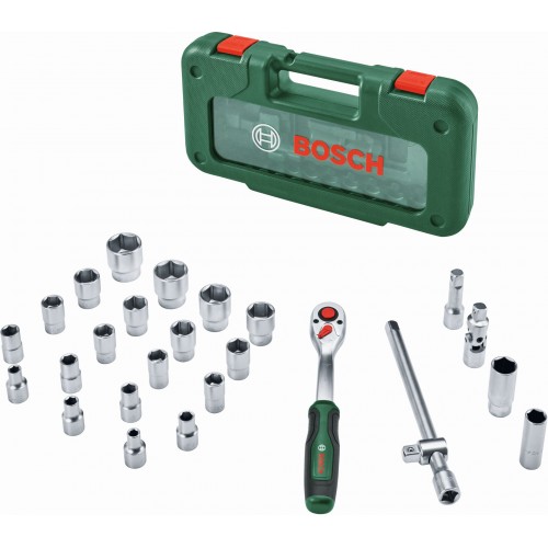 BOSCH 26-teiliges Ratschen-Set 1/2” 1600A039J7