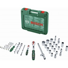 BOSCH 1/4"- + 1/2"-Ratschen-Set 60-teilig 1600A039J8