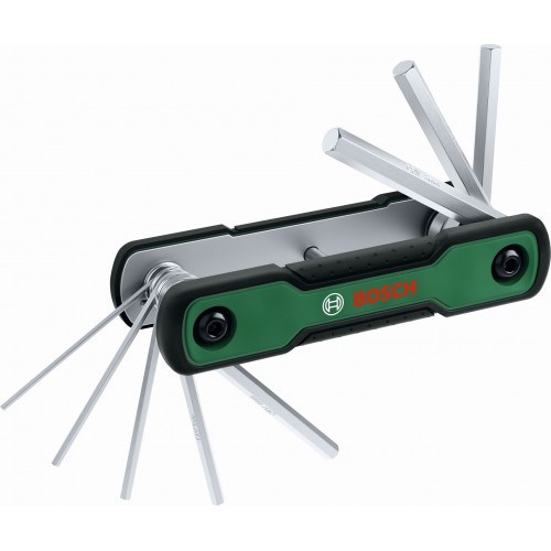 BOSCH Klappbares 8-in-1-Sechskantschlüssel-Set 1600A039L7