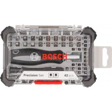 BOSCH Schraubendreher-Set mit Präzisions- und Standardbits, 42tlg. 2607002835