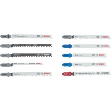 BOSCH Stichsägeblatt Set Multi Material, 10-tlg. 2607012073