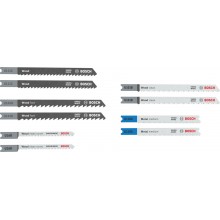 BOSCH Stichsägeblatt Set Wood and Metal Basic, 10-tlg. 2607012074