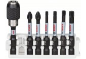 BOSCH Impact Control Schrauberbit-Set, 7-teilig 2608522327