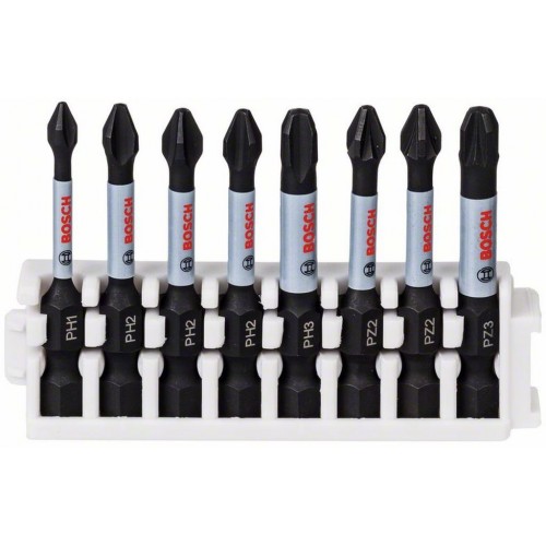 BOSCH Impact Control Schrauberbit-Set, 8-teilig 2608522328