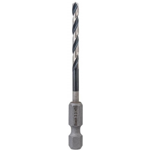 BOSCH HSS Spiralbohrer mit Sechskantschaft 3,3 mm 2608577050