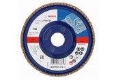BOSCH Fächerschleifscheibe X431, Standard for Metal, 125 mm, 22,23 mm, 40 2608601274