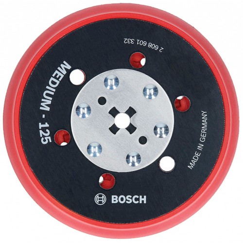 BOSCH Multi-Loch Schleifteller, 125 mm, mittel 2608601332