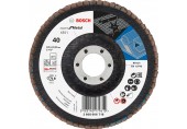 BOSCH Expert for Metal Fächerschleifscheibe X551, 125x22,23mm, 40, gewinkelt 2608606716