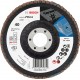 BOSCH Expert for Metal Fächerschleifscheibe X551, 125x22,23mm, 40, gewinkelt 2608606716