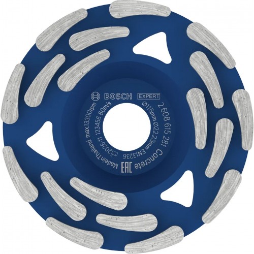 BOSCH EXPERT Concrete Diamanttopfscheibe 115 × 22,23 × 5 mm 2608615281