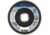 BOSCH PRO X571 Fächerschleifscheibe X-Lock, abgewinkelt, 115 mm, K40 260861920