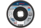 BOSCH PRO X571 Fächerschleifscheibe X-Lock, abgewinkelt, 125 mm, K40 2608619201