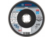 BOSCH PRO X571 Fächerschleifscheibe X-Lock, abgewinkelt, 125 mm, K40 2608619203