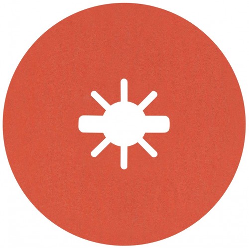 BOSCH EXPERT R782 Prisma Ceramic X-LOCK Fiberscheibe, 115 mm, 22,23 mm, G 60 2608621821