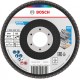 BOSCH X451 Fächerschleifscheibe, 115 × 22,23 mm, G60, T29, 2608626124