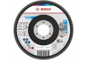 BOSCH X451 Fächerschleifscheibe, 115 × 22,23 mm, G120, T29, 2608626128
