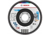 BOSCH X451 Fächerschleifscheibe, 115 × 22,23 mm, G40, T27 2608626130
