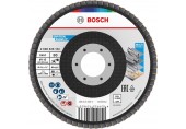 BOSCH X451 Fächerschleifscheibe, 115 × 22,23 mm, G80, T27 2608626133