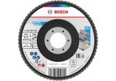 BOSCH X451 Fächerschleifscheibe, 115 × 22,23 mm, G120, T27 2608626135