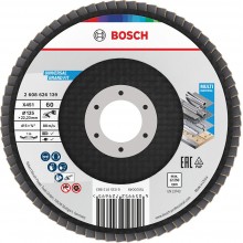 BOSCH X451 Fächerschleifscheibe, 125 × 22,23 mm, G60, T29 2608626139