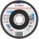 BOSCH X451 Fächerschleifscheibe, 125 × 22,23 mm, G40, T27 2608626145
