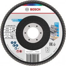 BOSCH X451 Fächerschleifscheibe, 125 × 22,23 mm, G120, T27 2608626151