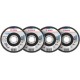 BOSCH X451 Fächerschleifscheiben Set, 115 x 22,23 mm, K40; K60; K80; K120, T27 608626165
