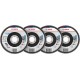 BOSCH X451 Fächerschleifscheiben Set, 125x22,23 mm, G40; 60; 80; 120, T29 2608626160