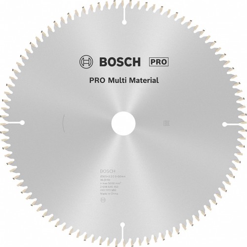 BOSCH PRO Multi Material Kreissägeblatt, 305 × 3,2 × 30 mm, T96 2608640453