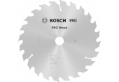 BOSCH PRO Wood Kreissägeblatt, 190 × 2,6 × 20 mm, T24 2608640612