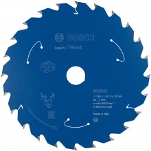 BOSCH 160x20x1,5/1x24T Kreissägeblatt für Akk Expert for Wood 2608644503