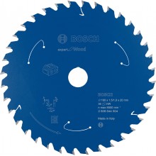 BOSCH Kreissägeblatt für Akk Expert for Wood 160x20x1,5/1x36T 2608644504