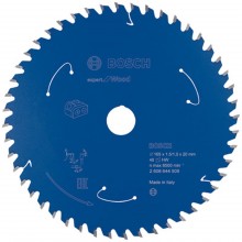 BOSCH Kreissägeblatt für Akk Expert for Wood 165x20x1,5/1x48T 2608644509