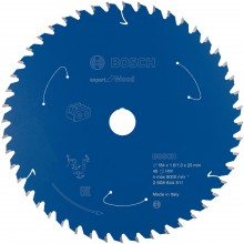 BOSCH Kreissägeblatt für Akk Expert for Wood 184x20x1,6/1x48T 2608644511