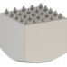 BOSCH PRO SDS max-5C Carbide-Stockerplatte, 50 x 50 mm 2608690179