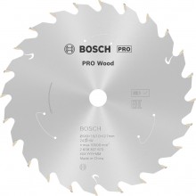 BOSCH PRO Wood cordless Kreissägeblatt 140x12,7x1,5/1,0x24T 2608837670