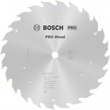BOSCH PRO Wood cordless Kreissägeblat 165x10x1,5/1,0x24T 2608837679