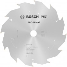 BOSCH PRO Wood cordless Kreissägeblatt 165x15,875x1,5/1,0x12T 2608837680
