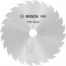 BOSCH PRO Wood cordless Kreissägeblat 165x20x1,5/1,0x24T 2608837685