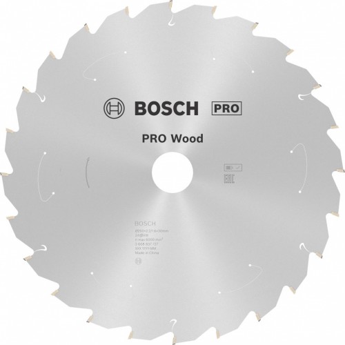 BOSCH PRO Wood cordless Kreissägeblatt 250x30x2,2/1,6x24T 2608837727